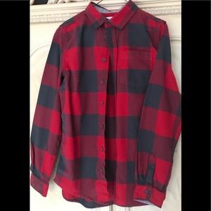 BoysCat & Jack Checkered Button Down Shirt 16 XL